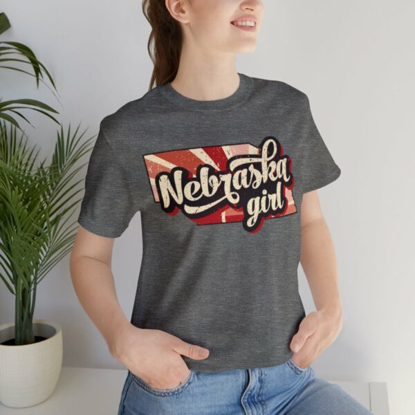 Nebraska Girl Sunset Womans Shirt - Image 3