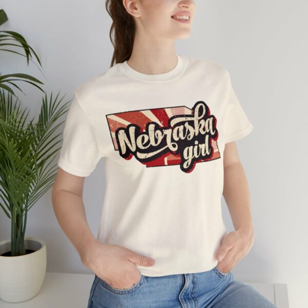 Nebraska Girl Sunset Womans Shirt