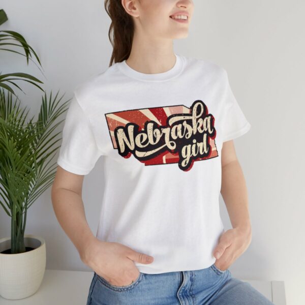 Nebraska Girl Sunset Womans Shirt - Image 2