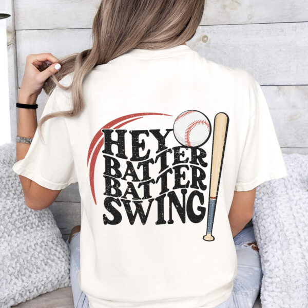 Hey Batter Batter Swing baseball Unisex T-Shirt